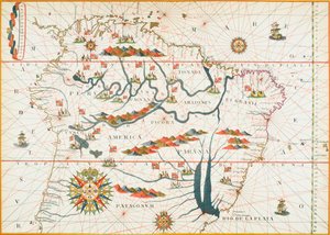 アメリカの地図、1878
